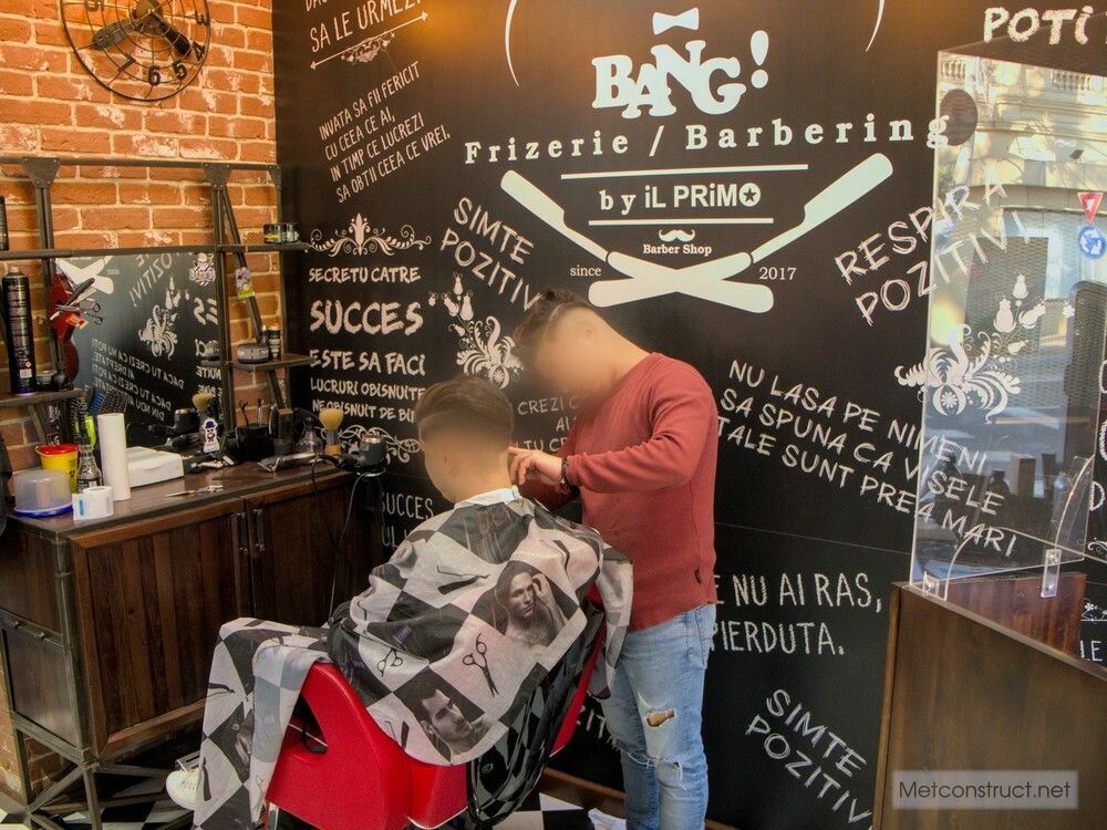 amenajare barbershop