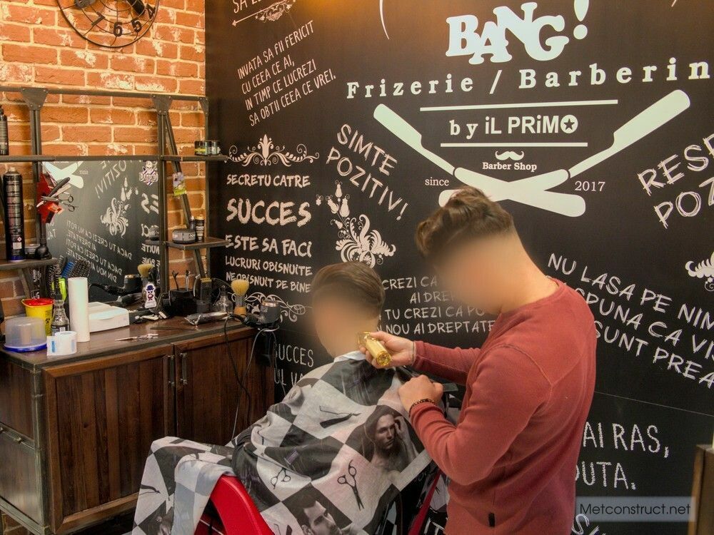 amenajare barbershop